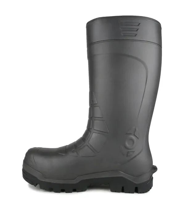 Acton Men's All weather, grey | 15'' insulated Work Boots | Metguard Protection