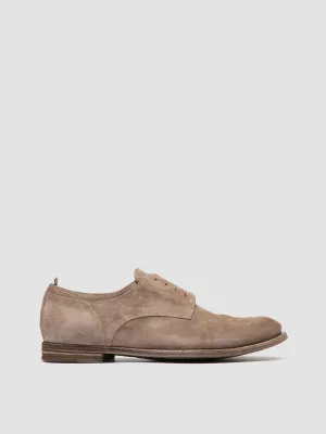 ARCHIVE 500 - Grey Suede Derby Shoes