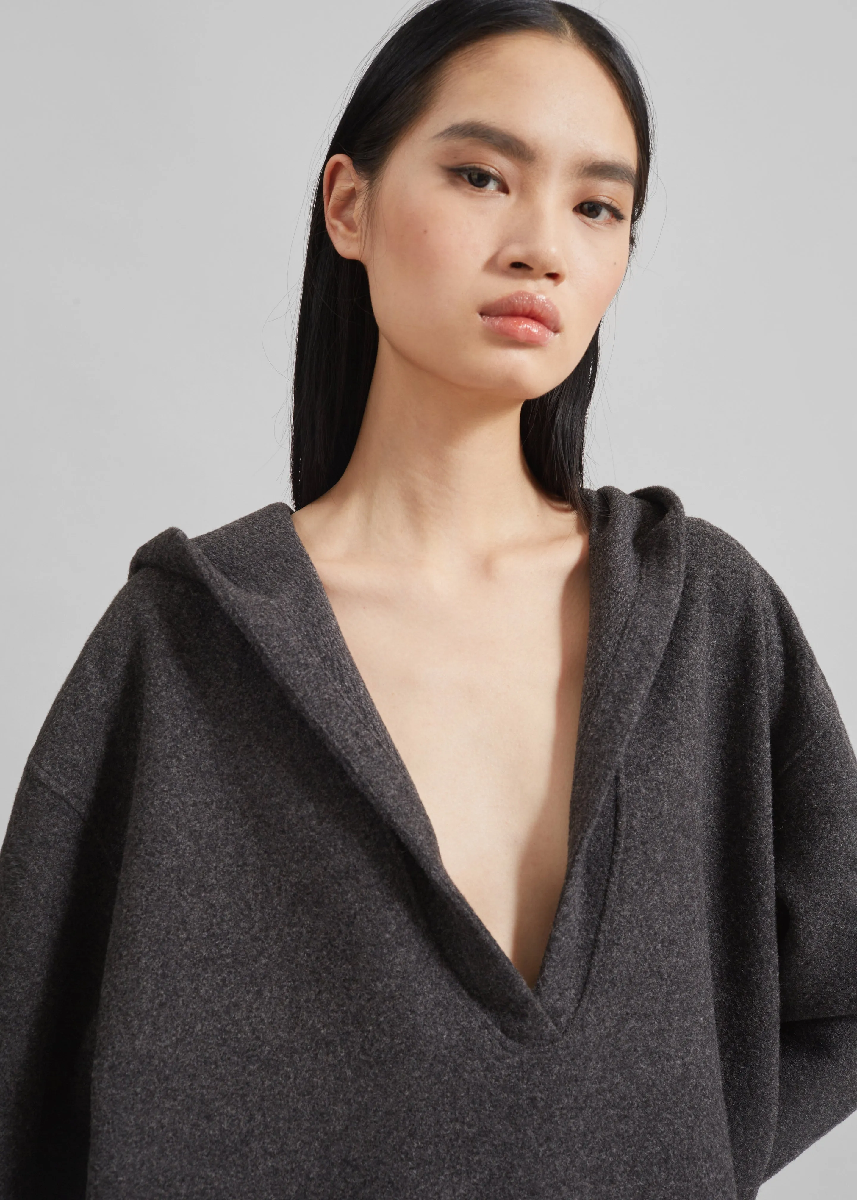 Belsay Hoodie - Charcoal