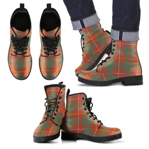 Bruce Ancient Tartan Leather Boots