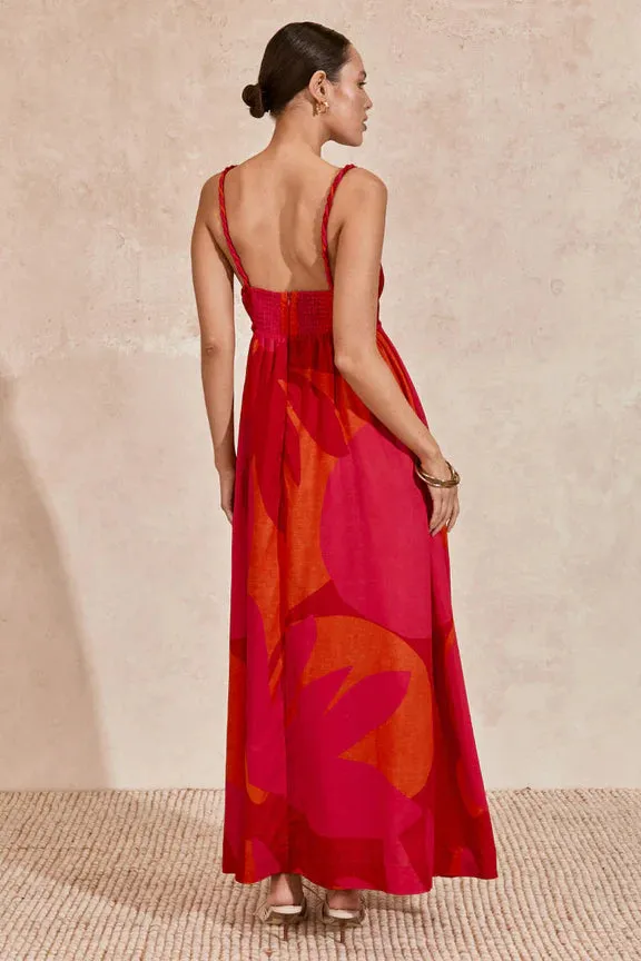 Cabo Midi Dress Cabo Tropical