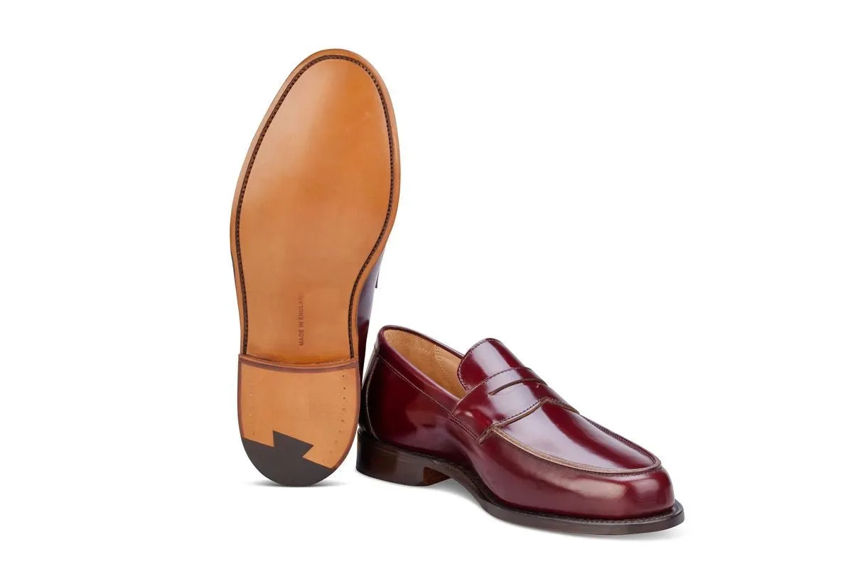 Chicago Penny Loafer - Burgundy Bookbinder
