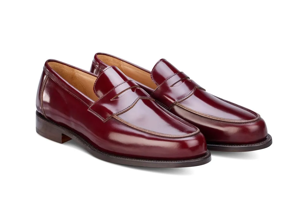 Chicago Penny Loafer - Burgundy Bookbinder