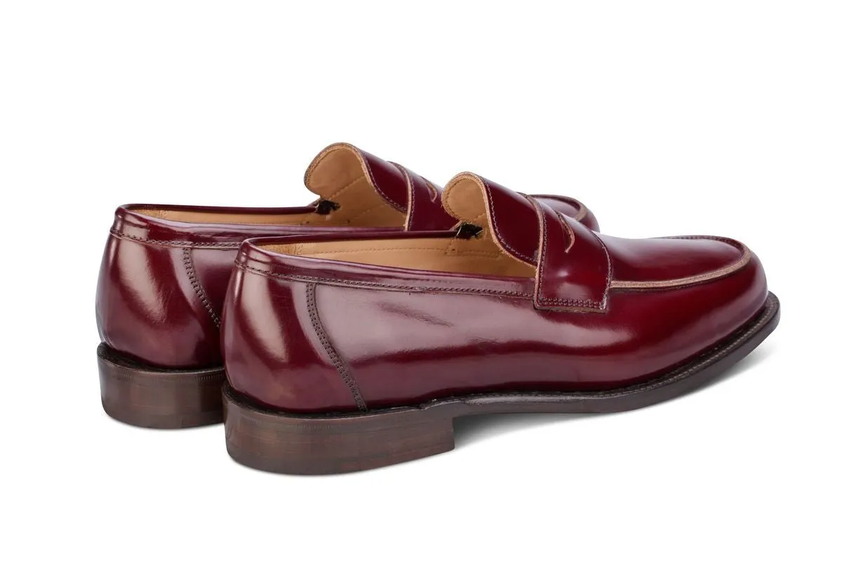 Chicago Penny Loafer - Burgundy Bookbinder