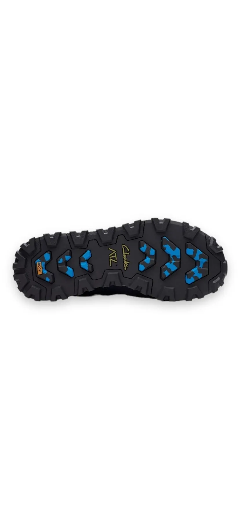 Clarks - Mens navy trekking shoe - ATL Trek Lo WP