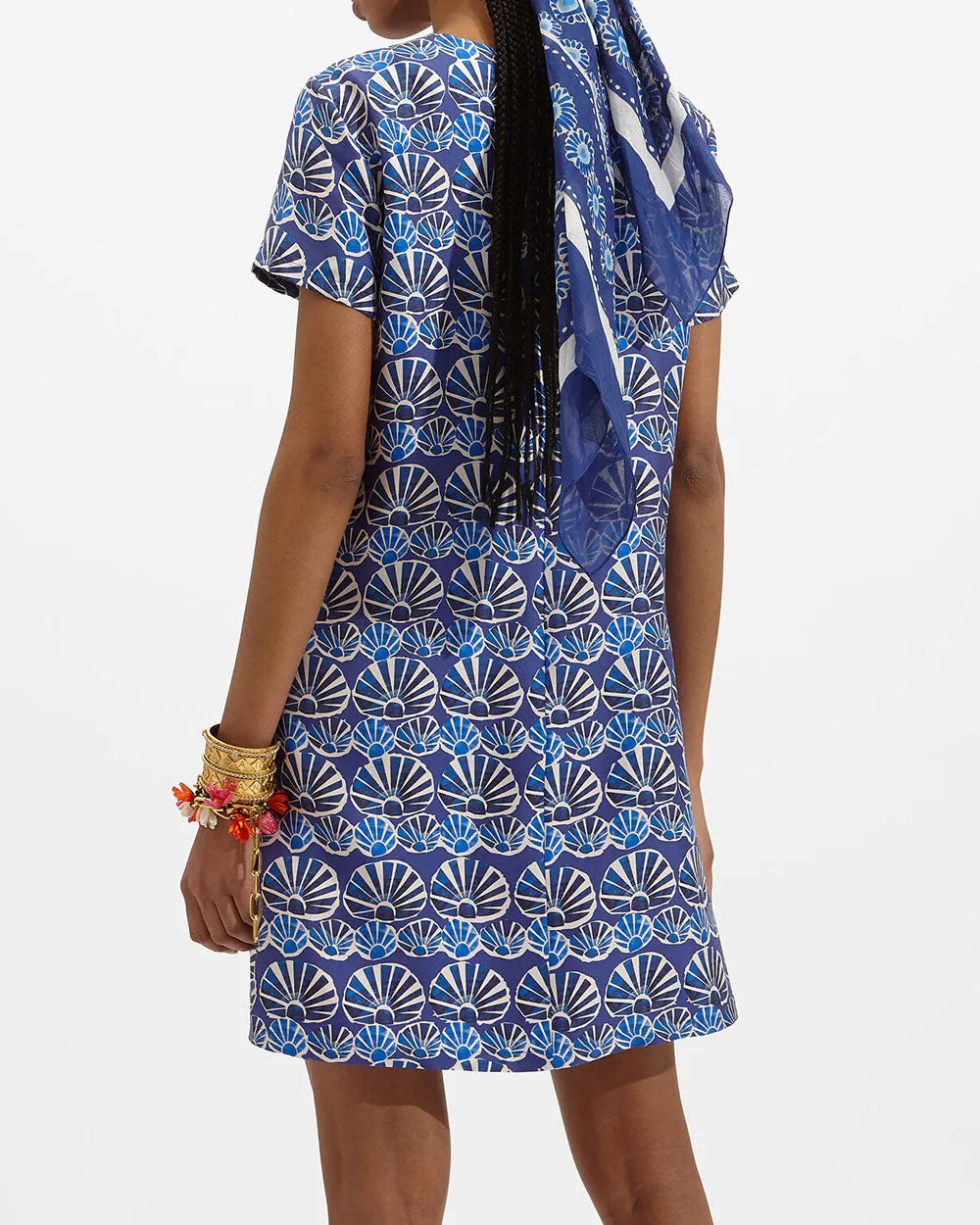 Conchiglie Mini Swing Dress