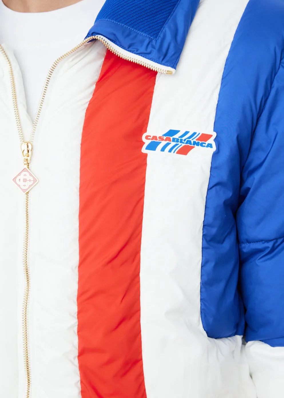 Curve Panel Puffer Jacket