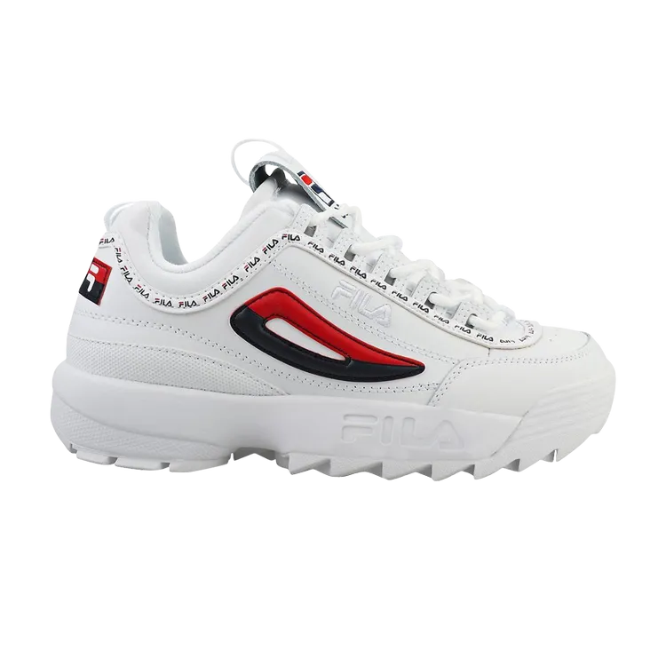 Fila Disruptor 2 Premium Repeat 'White' sneakers, white