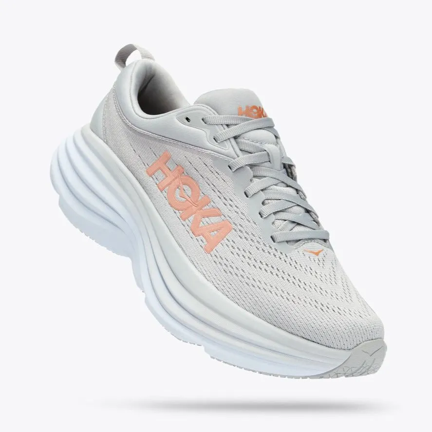 HOKA ONE ONE BONDI 8 - GREY MULTI - 1127952HMLR