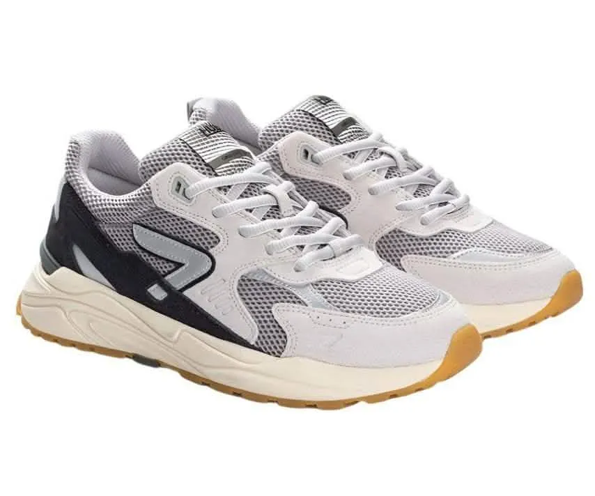 HUB Grid Heren Sneaker Cement