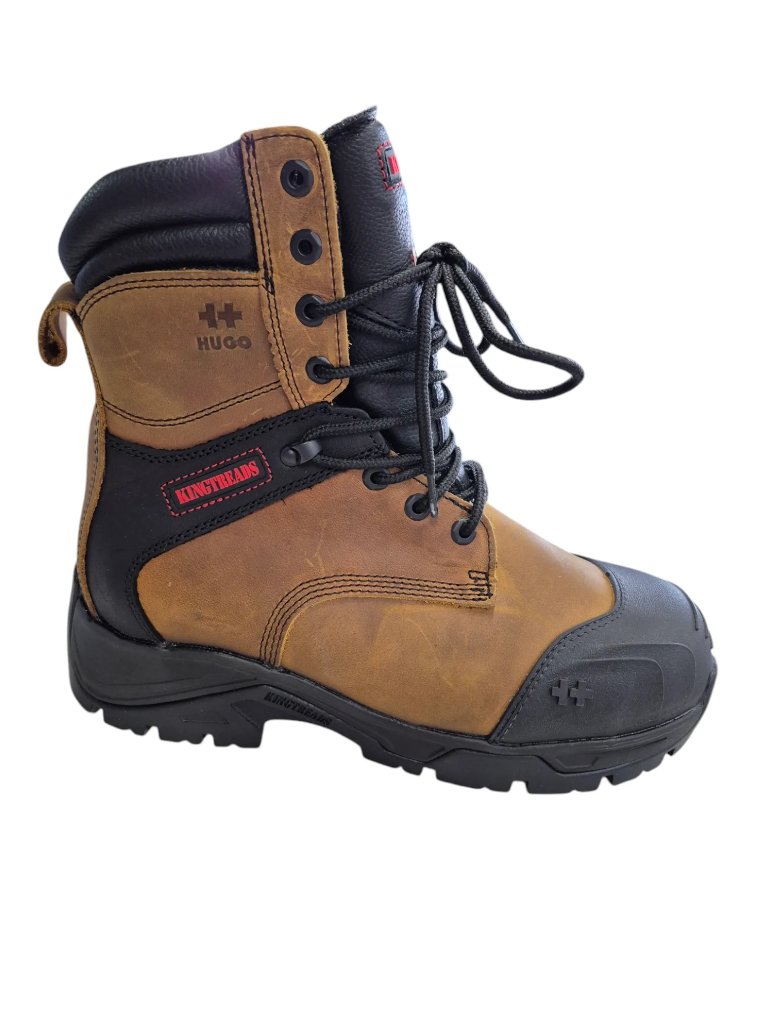 Kingtreads  HUGOSTRONG Men's Viking Water Resistant Safety Boot - Brown
