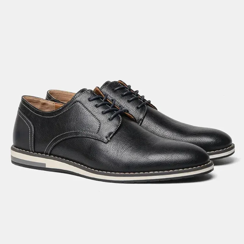Luciano Couture Classic Derby Shoes