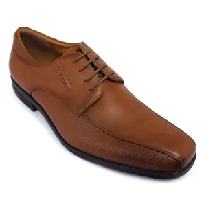 Men's Derby Lace Up Shoes- Brown