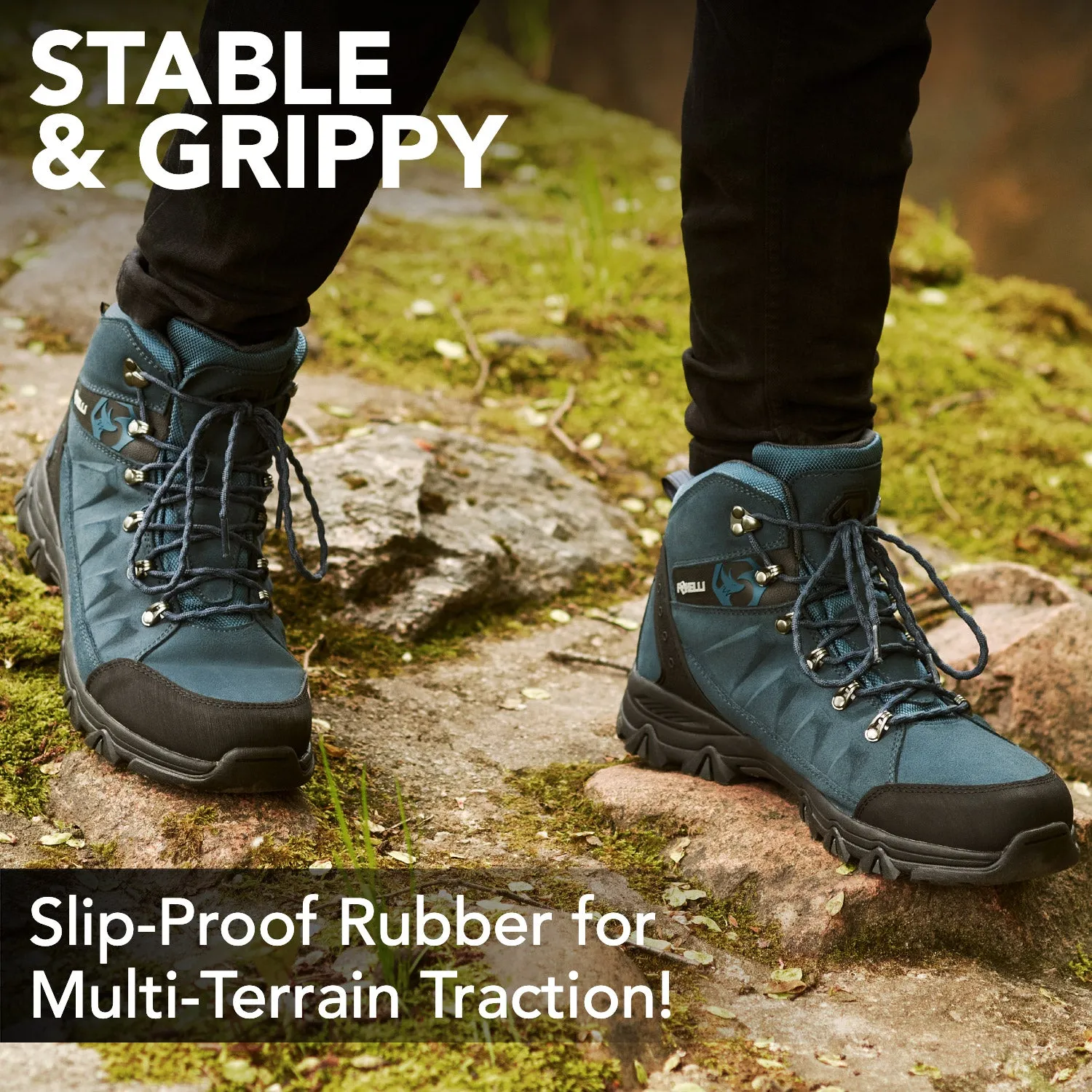 Men’s Hiking Boots – Blue