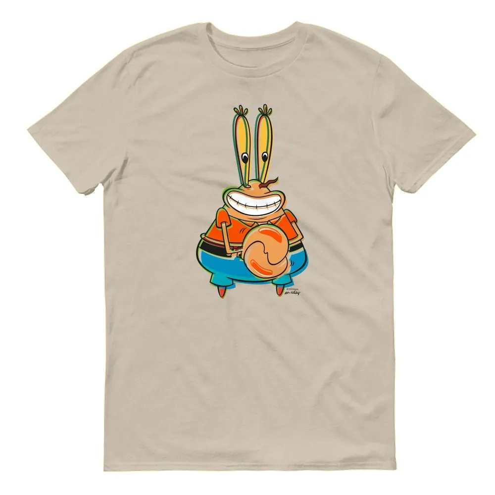 Mr. Krabs Greedy Short Sleeve T-Shirt