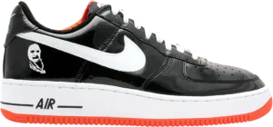 Nike Air Force 1 Premium 'Halloween' Sneakers, Black