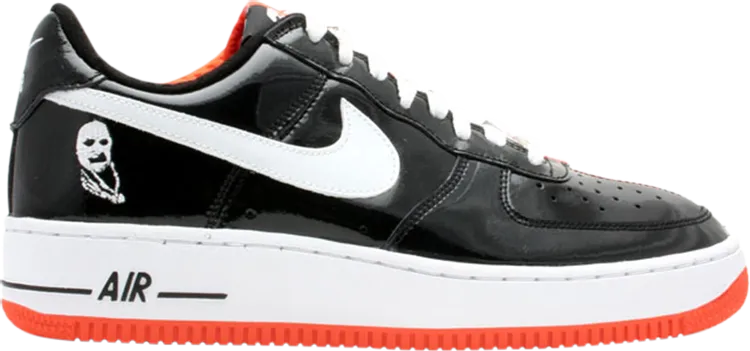 Nike Air Force 1 Premium 'Halloween' Sneakers, Black