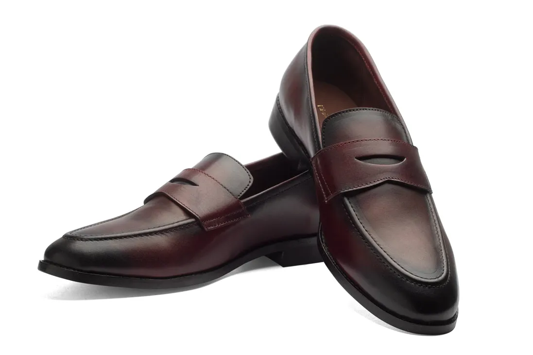 Penny Loafers - Cherry