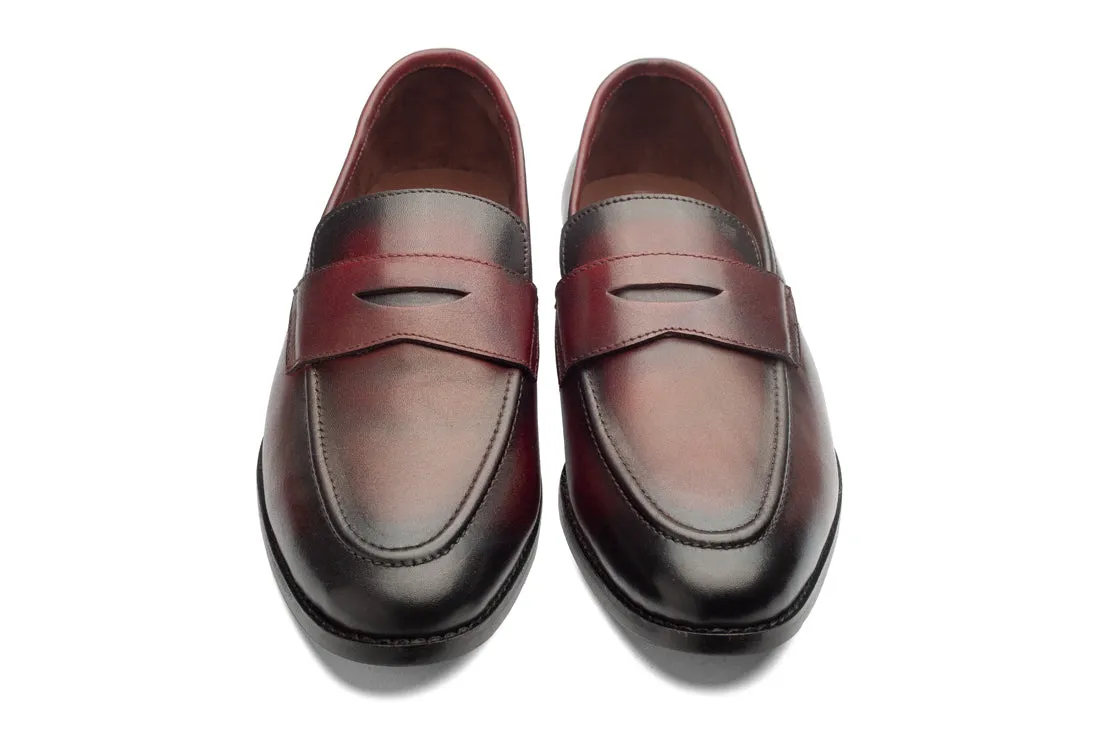 Penny Loafers - Cherry