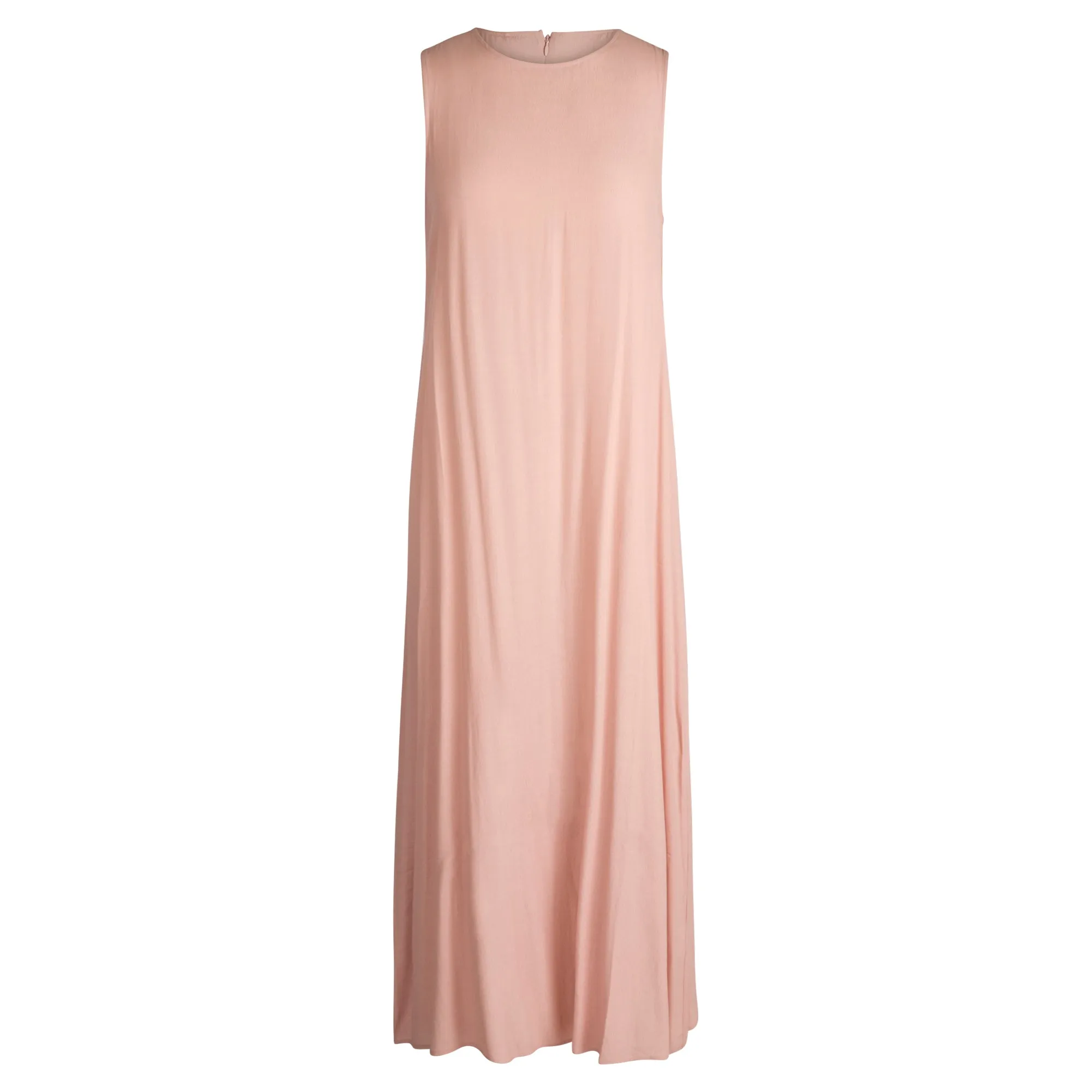 Point Georgette Crew A-line Dress