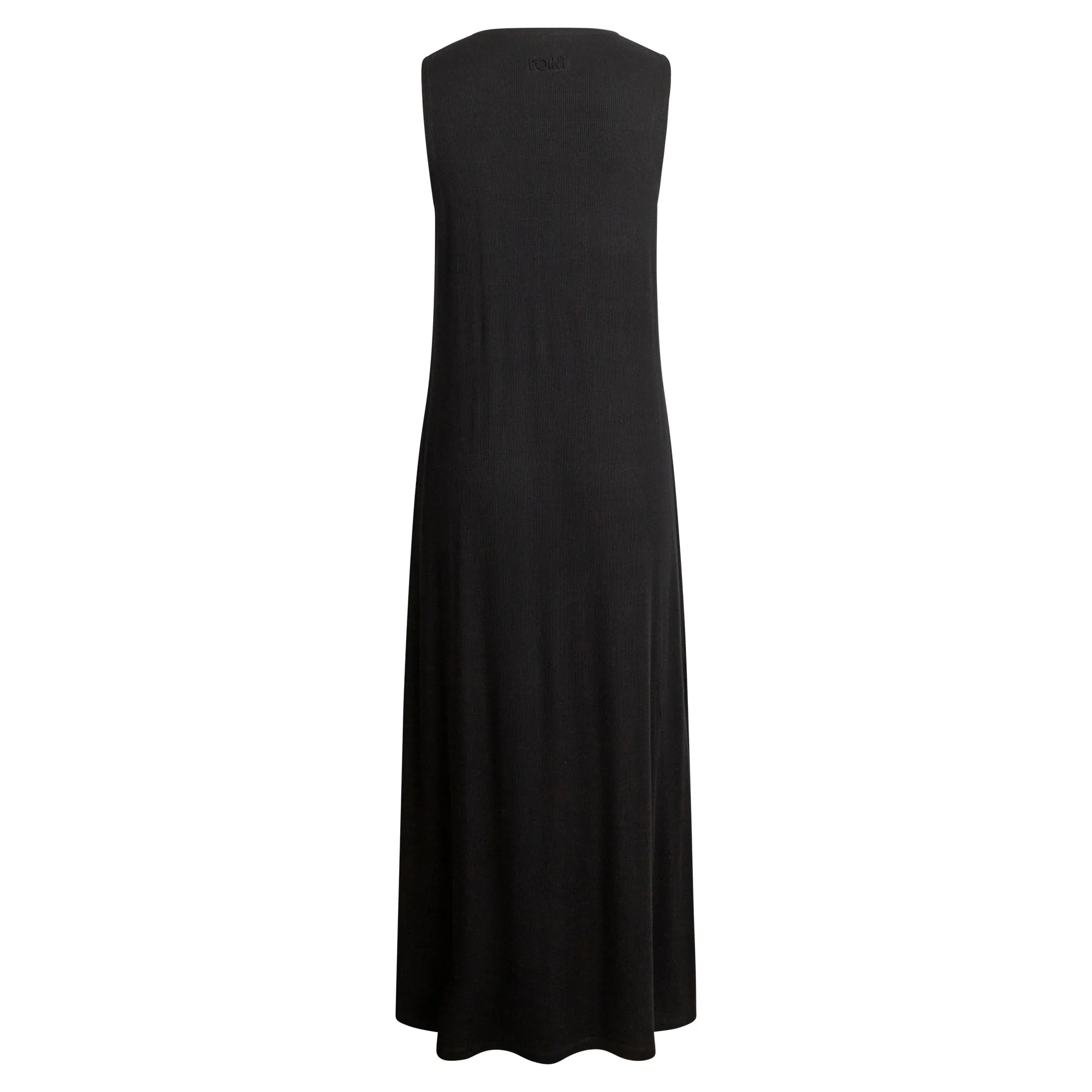Point Georgette Crew A-line Dress