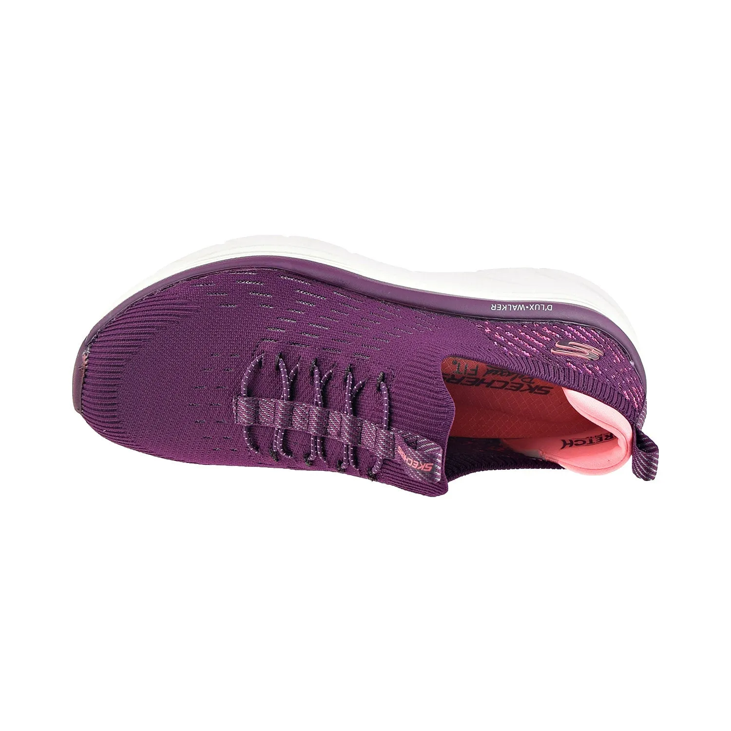 Skechers D'lux Walker-Star Stunner Women's Shoes Plum