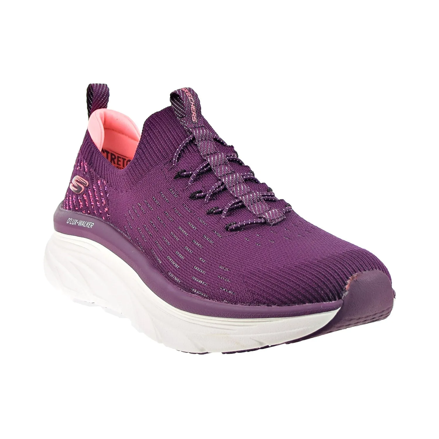 Skechers D'lux Walker-Star Stunner Women's Shoes Plum