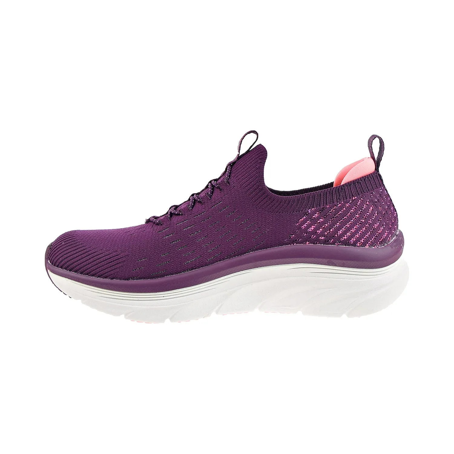 Skechers D'lux Walker-Star Stunner Women's Shoes Plum