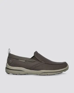 SKECHERS MENS HARPER WALTON - KHAKI