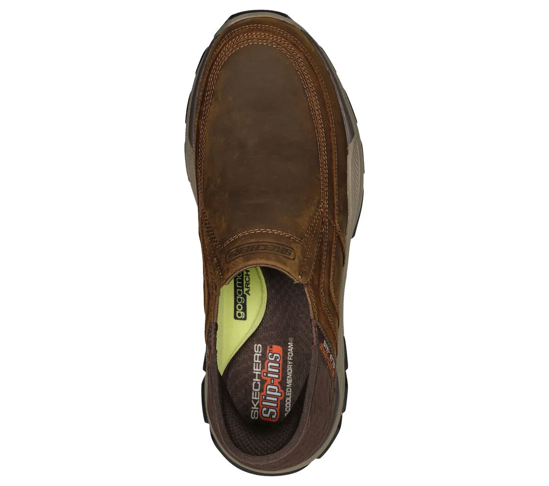 Skechers Slip In 205237 BROWN Slip On Shoe