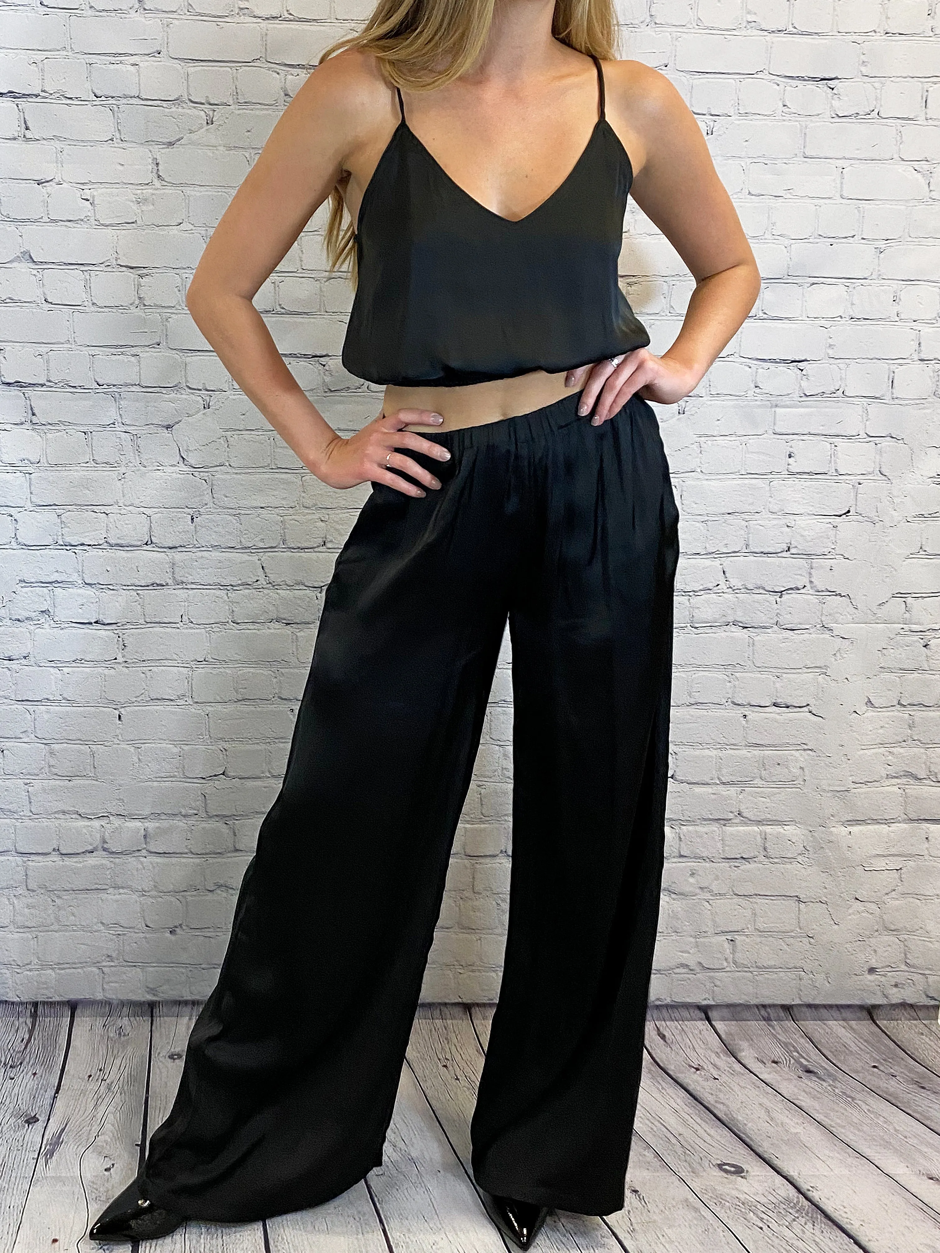 Slip Into Satin Tank