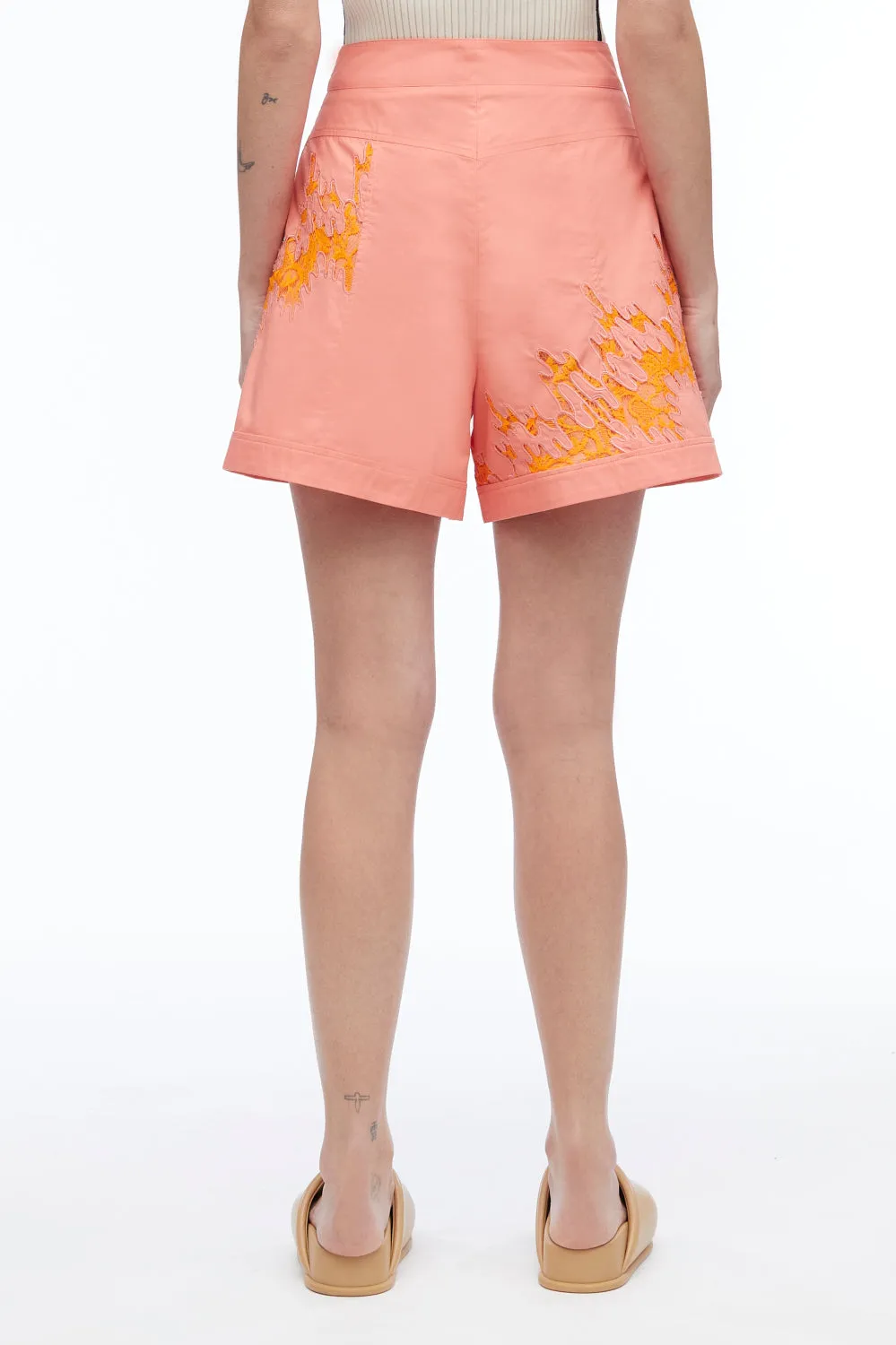 Squiggle Lace Short