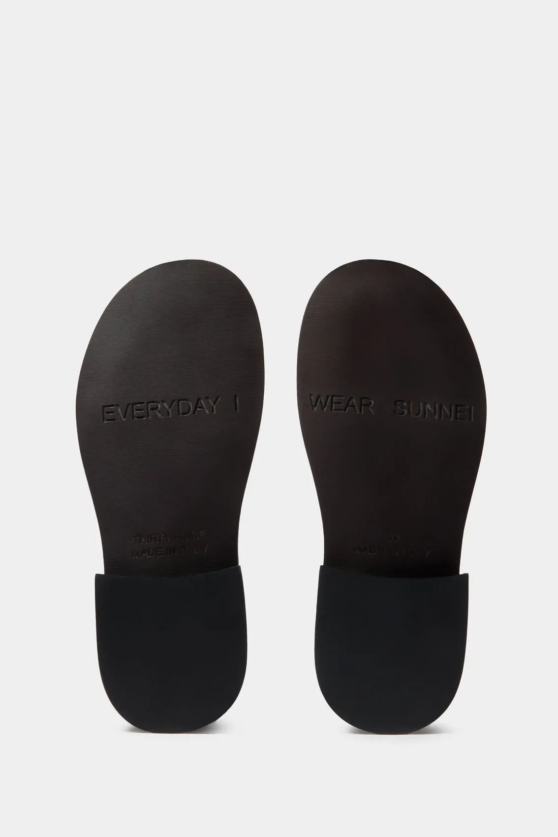 STRINGATA FORM SHOES / black
