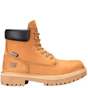 Timberland PRO TB0650307131 Men's 6" Soft Toe Waterproof Insulated Work Boots - Wheat