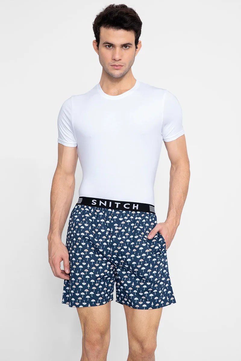Umbrella Navy Boxer