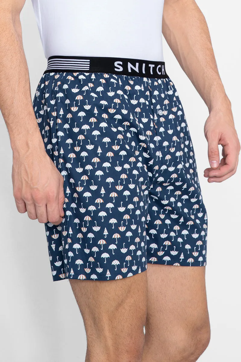 Umbrella Navy Boxer