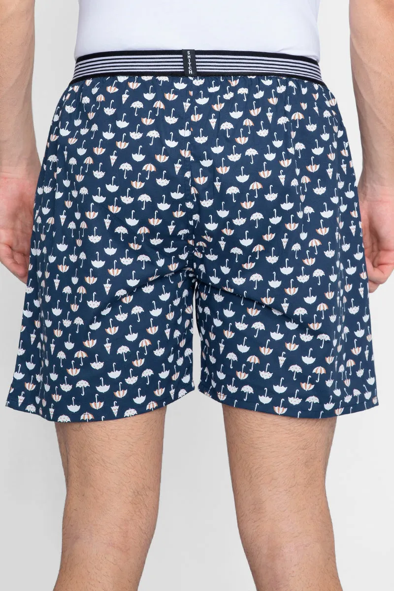 Umbrella Navy Boxer