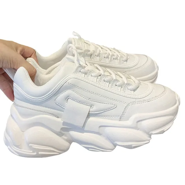 Vulcanized Lace Up Shoes