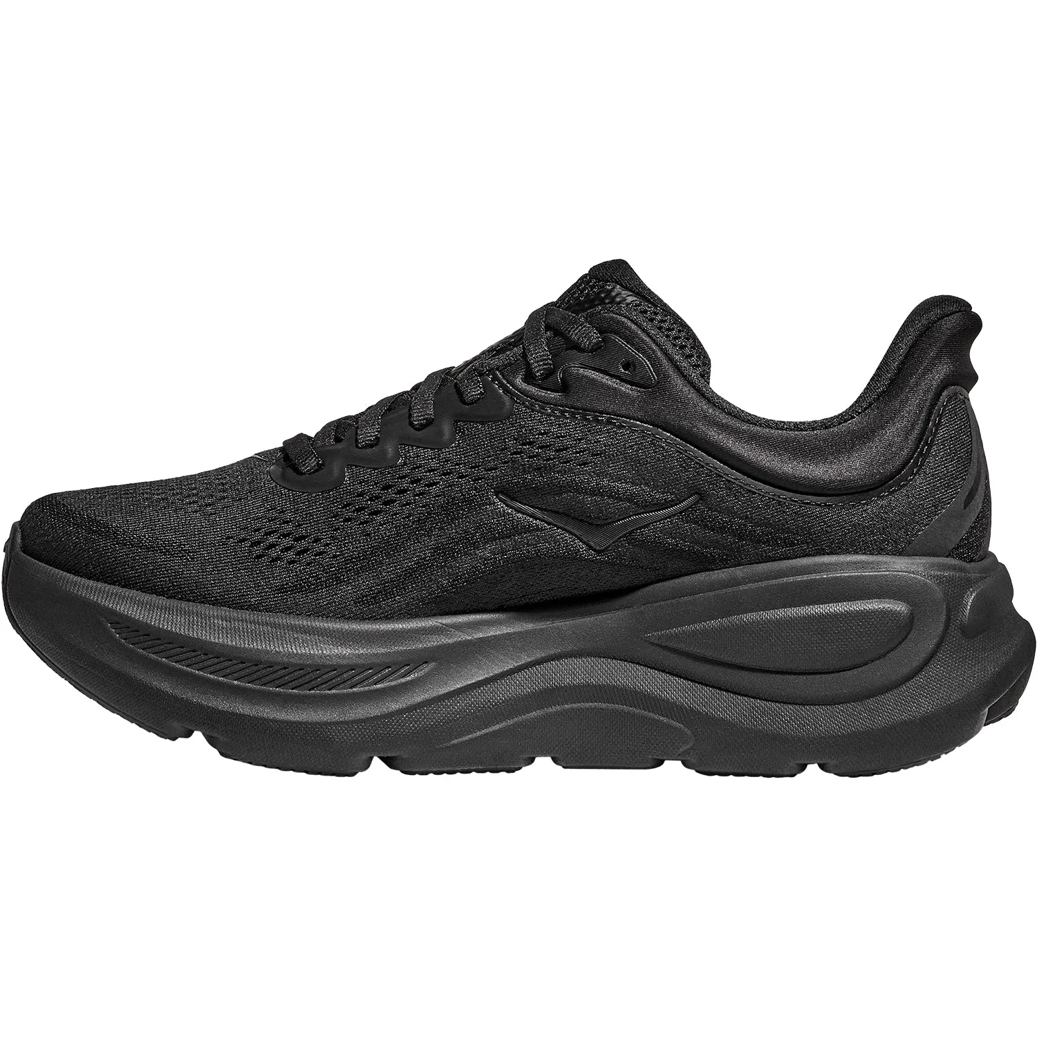 Women's Hoka Bondi 9 Black/Black Mesh