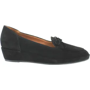 Women's L'Amour Des Pieds Baley Black Kid Suede