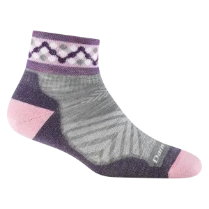 Women's Throwback Quarter  Ultra-Lightweight Running Sock