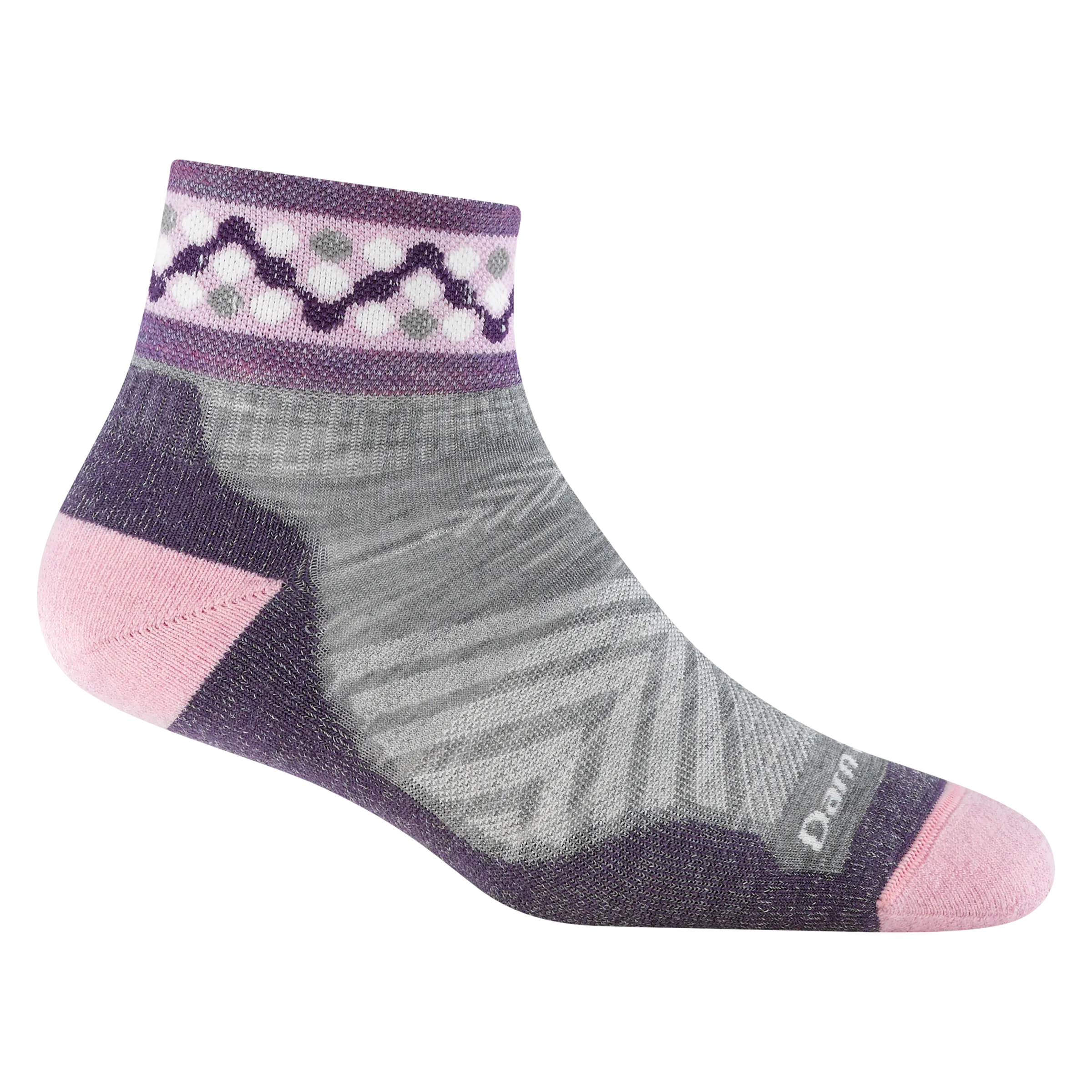 Women's Throwback Quarter  Ultra-Lightweight Running Sock